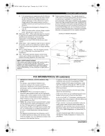 Предварительный просмотр 3 страницы Yamaha RX-V1400 Owner'S Manual