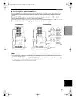 Предварительный просмотр 21 страницы Yamaha RX-V1400 Owner'S Manual