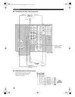 Предварительный просмотр 22 страницы Yamaha RX-V1400 Owner'S Manual