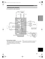 Предварительный просмотр 23 страницы Yamaha RX-V1400 Owner'S Manual