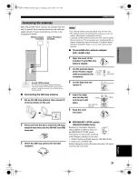 Предварительный просмотр 25 страницы Yamaha RX-V1400 Owner'S Manual