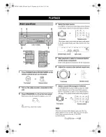 Предварительный просмотр 34 страницы Yamaha RX-V1400 Owner'S Manual