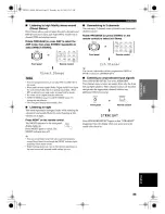 Предварительный просмотр 37 страницы Yamaha RX-V1400 Owner'S Manual