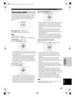 Предварительный просмотр 53 страницы Yamaha RX-V1400 Owner'S Manual