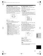 Предварительный просмотр 55 страницы Yamaha RX-V1400 Owner'S Manual