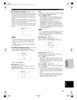 Предварительный просмотр 61 страницы Yamaha RX-V1400 Owner'S Manual