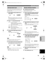 Предварительный просмотр 67 страницы Yamaha RX-V1400 Owner'S Manual