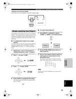 Предварительный просмотр 73 страницы Yamaha RX-V1400 Owner'S Manual