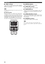 Предварительный просмотр 18 страницы Yamaha RX-V1500 Owner'S Manual