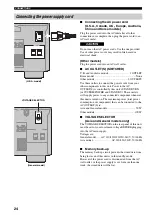 Предварительный просмотр 26 страницы Yamaha RX-V1500 Owner'S Manual