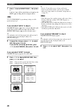 Предварительный просмотр 30 страницы Yamaha RX-V1500 Owner'S Manual