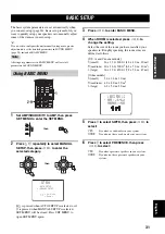 Предварительный просмотр 33 страницы Yamaha RX-V1500 Owner'S Manual