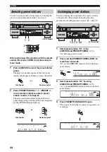 Предварительный просмотр 46 страницы Yamaha RX-V1500 Owner'S Manual