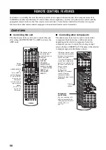 Предварительный просмотр 70 страницы Yamaha RX-V1500 Owner'S Manual