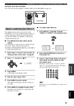 Предварительный просмотр 83 страницы Yamaha RX-V1500 Owner'S Manual