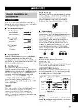 Предварительный просмотр 217 страницы Yamaha RX-V1500 Owner'S Manual