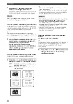 Предварительный просмотр 228 страницы Yamaha RX-V1500 Owner'S Manual