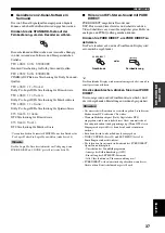 Предварительный просмотр 237 страницы Yamaha RX-V1500 Owner'S Manual