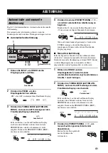 Предварительный просмотр 241 страницы Yamaha RX-V1500 Owner'S Manual