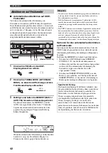 Предварительный просмотр 242 страницы Yamaha RX-V1500 Owner'S Manual