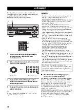 Предварительный просмотр 248 страницы Yamaha RX-V1500 Owner'S Manual