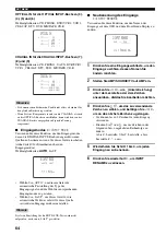 Предварительный просмотр 264 страницы Yamaha RX-V1500 Owner'S Manual