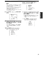 Preview for 39 page of Yamaha RX-V1600 Owner'S Manual