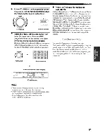 Preview for 41 page of Yamaha RX-V1600 Owner'S Manual