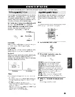 Preview for 93 page of Yamaha RX-V1600 Owner'S Manual