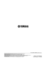 Preview for 132 page of Yamaha RX-V1600 Owner'S Manual