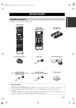 Preview for 7 page of Yamaha RX V1700 - AV Receiver Owner'S Manual