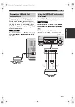 Preview for 31 page of Yamaha RX V1700 - AV Receiver Owner'S Manual