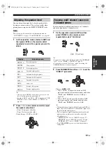 Preview for 55 page of Yamaha RX V1700 - AV Receiver Owner'S Manual