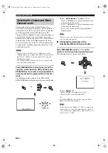 Preview for 56 page of Yamaha RX V1700 - AV Receiver Owner'S Manual