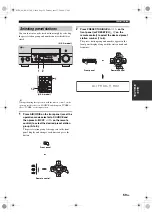 Preview for 63 page of Yamaha RX V1700 - AV Receiver Owner'S Manual