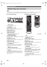 Preview for 66 page of Yamaha RX V1700 - AV Receiver Owner'S Manual