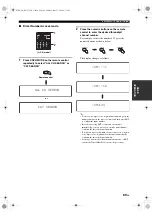 Preview for 73 page of Yamaha RX V1700 - AV Receiver Owner'S Manual