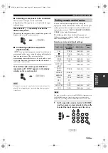 Preview for 107 page of Yamaha RX V1700 - AV Receiver Owner'S Manual