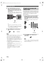 Preview for 110 page of Yamaha RX V1700 - AV Receiver Owner'S Manual