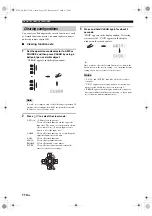 Preview for 114 page of Yamaha RX V1700 - AV Receiver Owner'S Manual