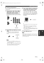 Preview for 115 page of Yamaha RX V1700 - AV Receiver Owner'S Manual