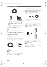 Preview for 120 page of Yamaha RX V1700 - AV Receiver Owner'S Manual