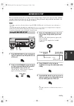 Preview for 121 page of Yamaha RX V1700 - AV Receiver Owner'S Manual