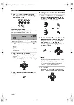 Preview for 124 page of Yamaha RX V1700 - AV Receiver Owner'S Manual