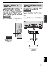 Preview for 29 page of Yamaha RX-V1700 Owner'S Manual