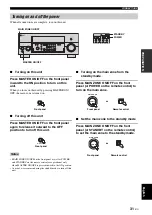 Preview for 33 page of Yamaha RX-V1700 Owner'S Manual