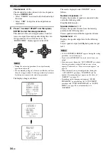 Preview for 36 page of Yamaha RX-V1700 Owner'S Manual