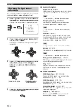 Preview for 44 page of Yamaha RX-V1700 Owner'S Manual