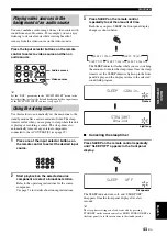 Preview for 45 page of Yamaha RX-V1700 Owner'S Manual