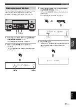 Preview for 63 page of Yamaha RX-V1700 Owner'S Manual